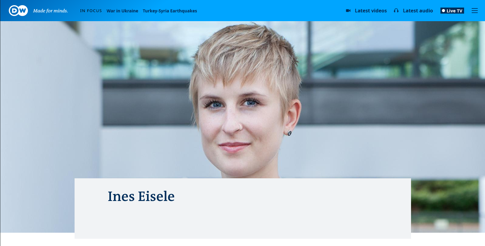 Journalistin DW